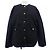 Hermès CHAQUETA CON DETALLES ECUESTRES Negro