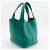 Borsa Hermès Picotin Lock 22 MM Taurillon Maurice Verde - vista 3