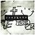 Autre Marque Rayon-Polyester-Hemd mit Graffiti-Druck von roarguns Weiß - Ansicht 6