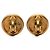 Timeless Orecchini a clip con motivo logo Chanel D'oro - vista 2