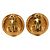 Orecchini a clip placcati in oro Chanel Coco Mark D'oro - vista 2