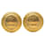 Timeless Orecchini a Clip Logo Coco Chanel D'oro  - vista 1