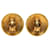 Timeless Orecchini a Clip Logo Coco Chanel D'oro  - vista 2