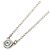 Aquamarin-Pendelkette von Tiffany & Co. Silber