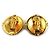 Chanel Gold Clip Ohrringe Golden - Ansicht 5
