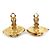 Chanel Gold Clip Ohrringe Golden - Ansicht 6