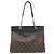 Borsa a mano Pallas Shopper Monogram Louis Vuitton Marrone Nero - vista 2