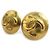 Orecchini a clip in oro Chanel D'oro - vista 2