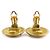 Orecchini a clip in oro Chanel D'oro - vista 6