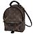 Zaino Palm Springs MINI di Louis Vuitton Marrone