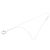 Collana Open Heart in Argento 925 di Tiffany & Co. - vista 4