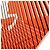 Foulard in seta Hermès Arancione Triangolare H Au Galop Rosso - vista 8