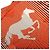 Foulard in seta Hermès Arancione Triangolare H Au Galop Rosso - vista 9