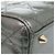 Dior Grigio Piccola Cannage in Agnello Metallico My ABCDior Lady Dior Marrone - vista 6