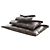 Set Pochette Kirigami Monogramma Marrone Louis Vuitton - vista 7