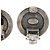 Orecchini a clip in ottone placcato argento Chanel - vista 3