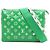 Coussin PM aus grünem, gepolstertem Lammleder mit geprägtem Monogramm von Louis Vuitton
