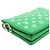 Coussin PM aus grünem, gepolstertem Lammleder mit geprägtem Monogramm von Louis Vuitton - Ansicht 7
