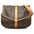 Louis Vuitton Saumur 35 Monogramma Marrone