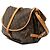 Louis Vuitton Saumur 35 Monogramma Marrone - vista 2