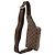 Louis Vuitton Marrone Damier Ebene Geronimos - vista 2