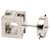 Hermès Pink Palladium Plated Enamel Cage dH Cube Push Back Earrings  - view 3