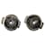 Hermès Silver Palladium Plated Cage D H Cube Earrings Silvery  - view 4