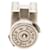 Hermès Silver Palladium Plated Cage D H Cube Earrings Silvery  - view 5