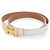 Hermès Weiß Epsom Constance H Wendegürtel - Ansicht 2