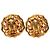 Orecchini a clip in oro placcato CC dorato di Chanel D'oro - vista 2