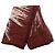 Sciarpa in mussola di seta rossa Dahlia Hermès 140 Rosso Bordò