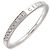 Diamond Céline Bague en Platine avec Diamants Celine
