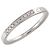 Diamond Céline Bague en Platine avec Diamants Celine - vue 5