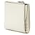 Saffiano Billetera bi-fold con logo triangular de Prada Blanco  - vista 2