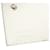 Saffiano Billetera bi-fold con logo triangular de Prada Blanco  - vista 6