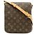 Borsa a Spalla Corto Musette Salsa Monogramma Louis Vuitton Marrone - vista 2