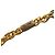 Collana a catena con strass Chanel Coco Mark D'oro - vista 6