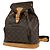 Zaino Montsouris GM Louis Vuitton Marrone