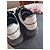 Sneakers in pelle nera Alexander McQueen Nero Bianco - vista 4