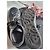 Sneakers in pelle nera Alexander McQueen Nero Bianco - vista 5