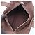 Borsa in pelle e tela Acapulco PM di Hermès Marrone - vista 7
