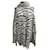 Zebra gestreifter Pullover aus Mohair mit Tierdruck von Givenchy