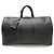 Borsa Boston Keepall 45 Epi di Louis Vuitton Nero
