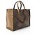 Bolso Onthego MM de lona Monograma Gigante Louis Vuitton Castaño - vista 2