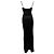 Abito Lungo Givenchy in Viscosa Nera Nero - vista 3