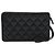 Pochette Matelassée Coco Mark in Pelle Chanel Nero