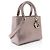 Dior Micro Cannage Metallic Kalbsleder Lady Dior Medium Tote Pink - Ansicht 2