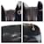Prada Navy Patent Ketten-Schultertasche Blau - Ansicht 5