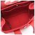 Hermès Borsa a mano in tela e pelle Hermes Valparaiso PM Rosso - vista 3