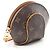 Pochette Mini Ellipse Monogram Louis Vuitton Marrone - vista 4